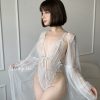 Bộ Bodysuit Phối Ren Gợi Cảm