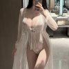 Bộ Bodysuit Phối Ren Gợi Cảm