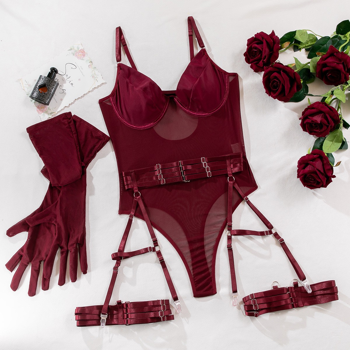 Bộ Bodysuit Nữ Trơn Cá Tính
