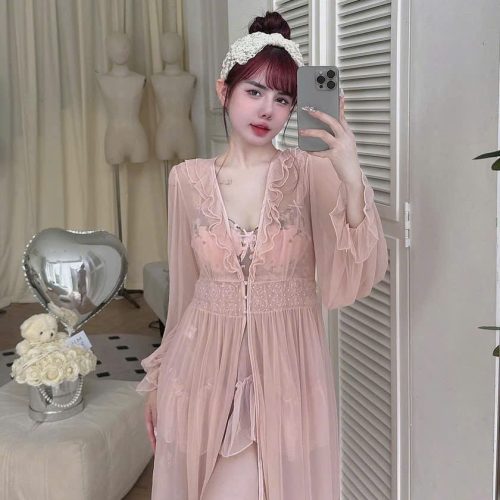 Áo Choàng Ren Nữ Tính