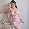 Bộ Corset Nữ Tính Ngọt Ngào