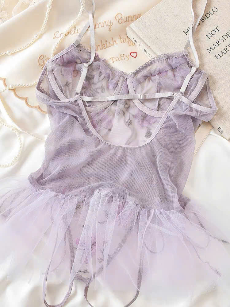 Bộ Bodysuit Ren Thuê Sexy