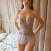 Bộ Bodysuit Ren Thuê Sexy