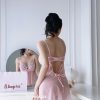 Váy Ngủ Ren Xuyên Thấu Gợi Cảm