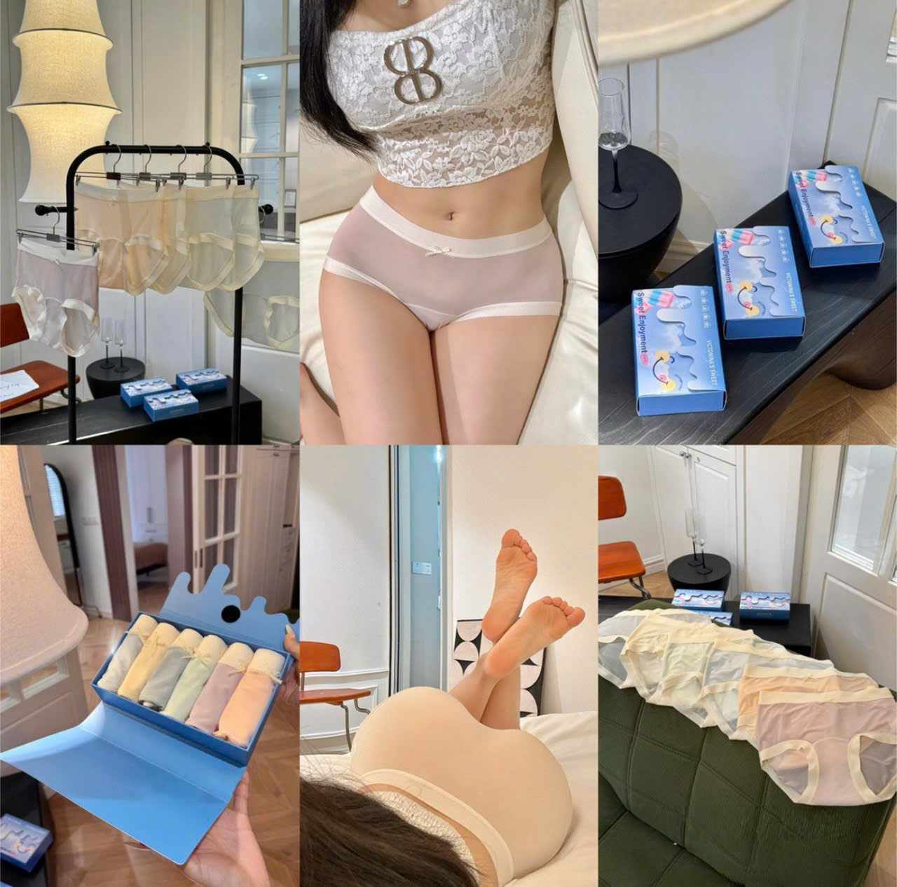 Set Quần Lót Thun Thoải Mái