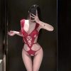 Bộ Bodysuit Nữ Cột Nơ Sexy