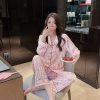 Bộ Pyjama Sọc Họa Tiết Cá Heo